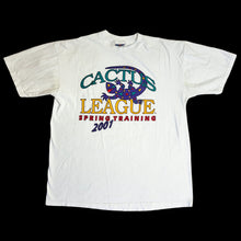 Load image into Gallery viewer, 2001 cactus league spring training lizard tee
