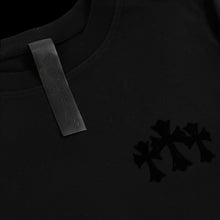 Load image into Gallery viewer, chrome hearts felt triple cross womens set black
