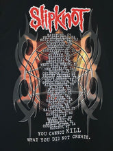 Load image into Gallery viewer, 2005 slipknot we won't die tour tee
