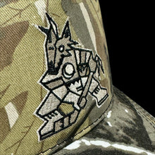 Load image into Gallery viewer, 2023 arizona coyotes camo kachina logo hat
