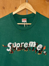Load image into Gallery viewer, 2021 supreme apes tee dark green
