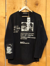 Load image into Gallery viewer, 2010s midnight studios rebel l/s tee cry of youth

