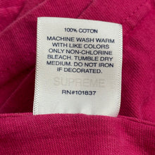 Load image into Gallery viewer, 2021 supreme ultra fresh tee magenta
