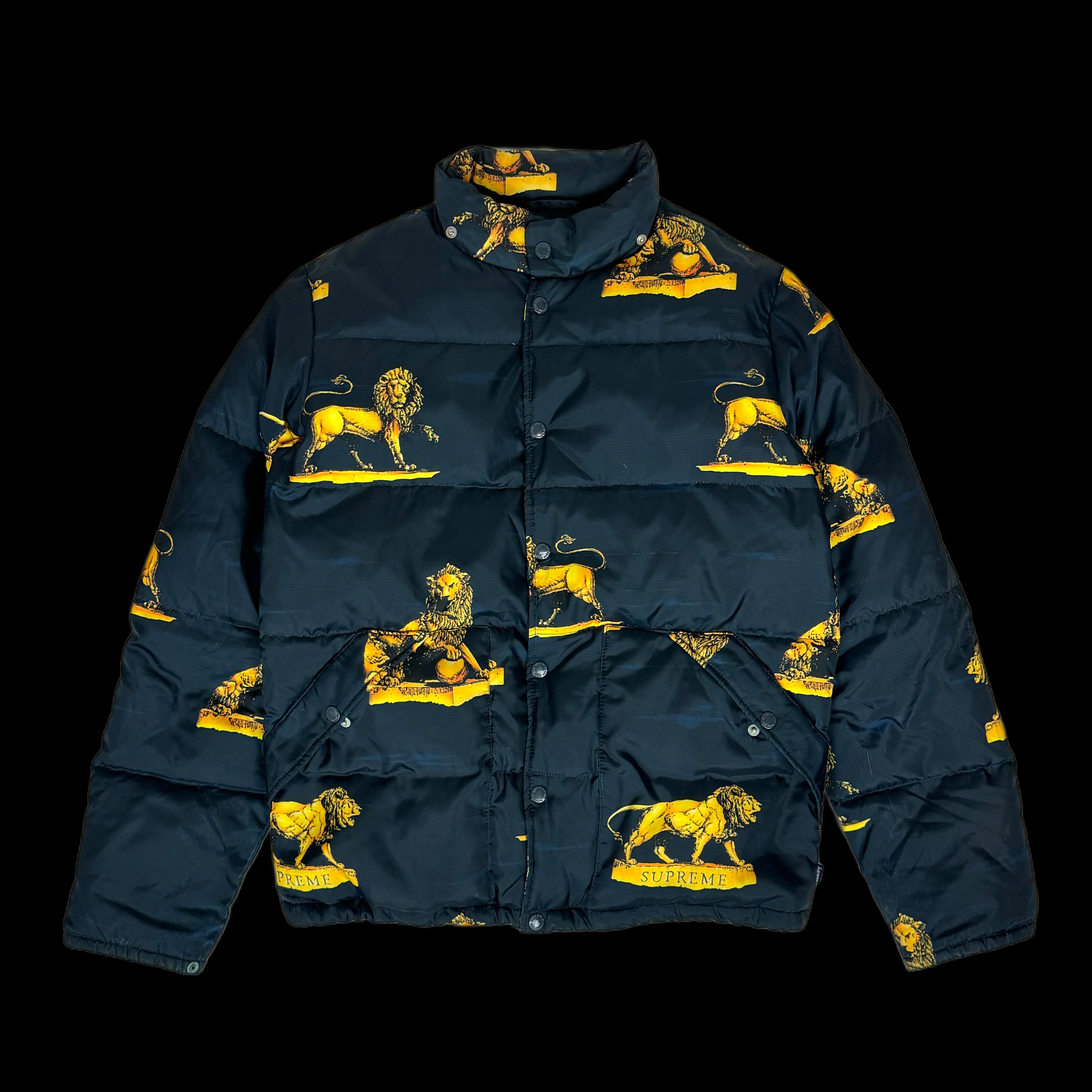 2013 supreme lions puffer jacket – change clothes