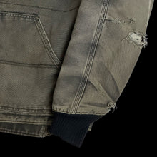 Load image into Gallery viewer, vintage carhartt hooded sunfaded paneled zip up jacket
