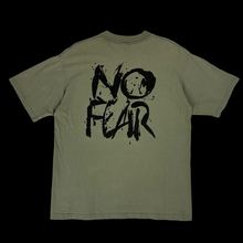 Load image into Gallery viewer, 90s no fear splatter spellout tee

