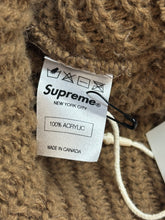 Load image into Gallery viewer, 2012 supreme mechanics beanie brown
