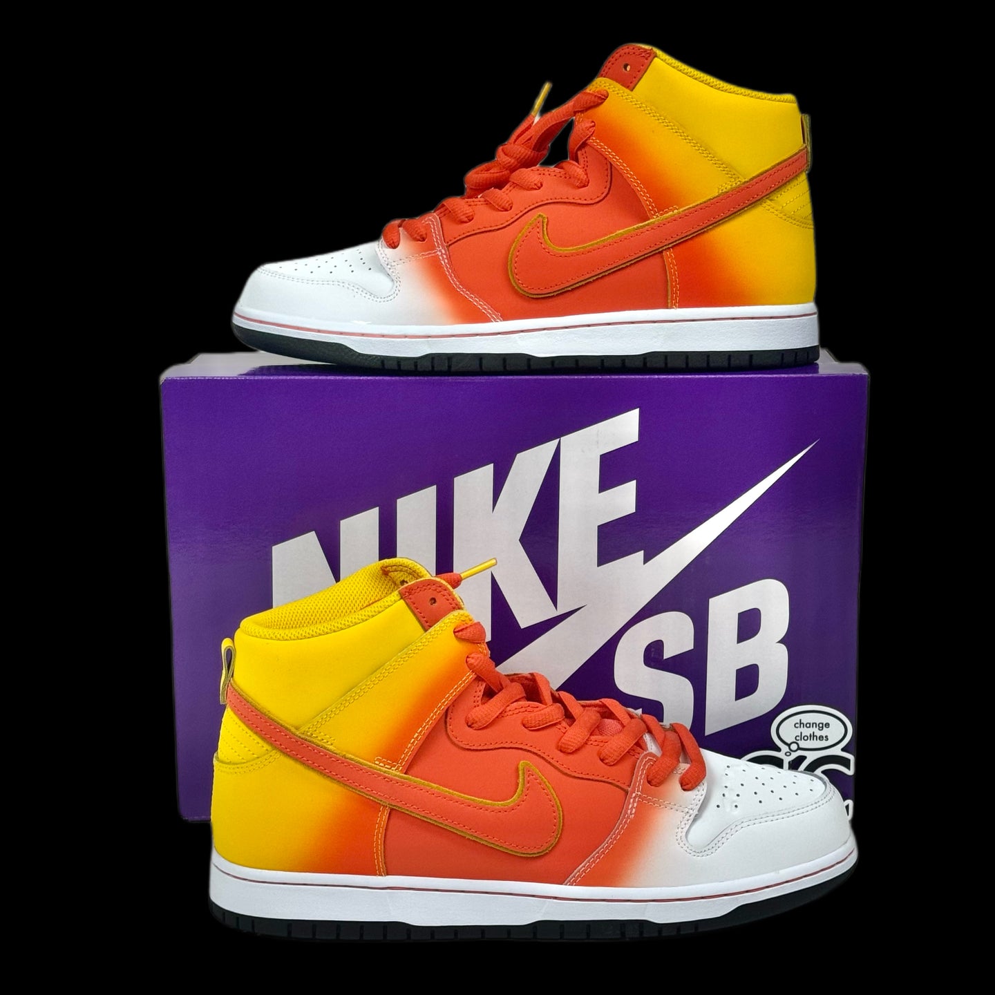 2023 nike sb candy corn dunk high