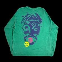 Load image into Gallery viewer, brain dead l/s tee overdyed jade

