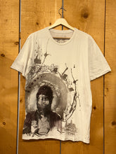 Load image into Gallery viewer, 2000s monarchy hip blast buddha embroidered tee
