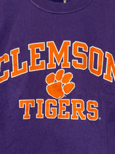 Load image into Gallery viewer, vintage clemson tigers collegiate arc logo tee purple
