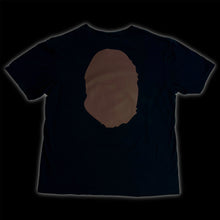 Load image into Gallery viewer, bape apehead mirror print tee
