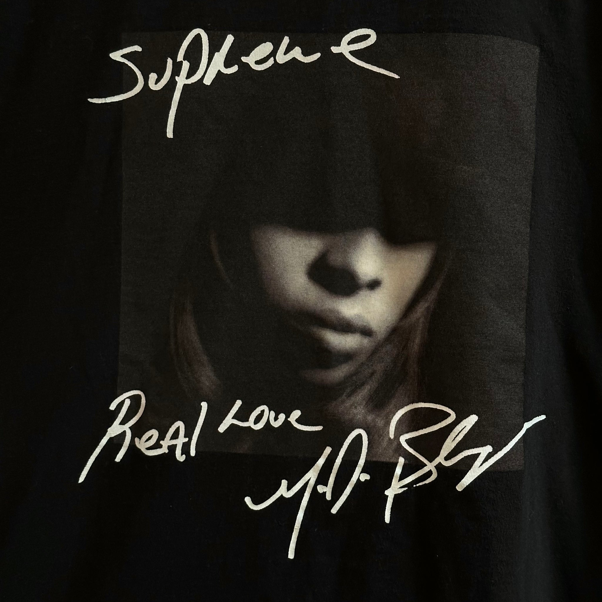 2019 supreme mary j blige tee black – change clothes