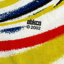 Load image into Gallery viewer, 2002 rolling stones remastered collection swirl print tee
