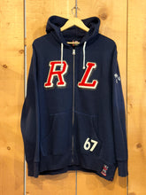 Load image into Gallery viewer, y2k polo jeans ralph lauren chenille zip up hoodie
