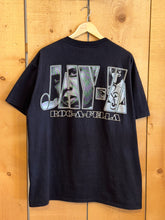 Load image into Gallery viewer, 2003 jay z flex pose roc a fella chains portrait tee
