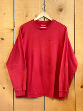 Load image into Gallery viewer, 2024 supreme washed red small box logo l/s
