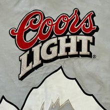 Load image into Gallery viewer, 90s jeff hamilton coors light racing jacket grey red
