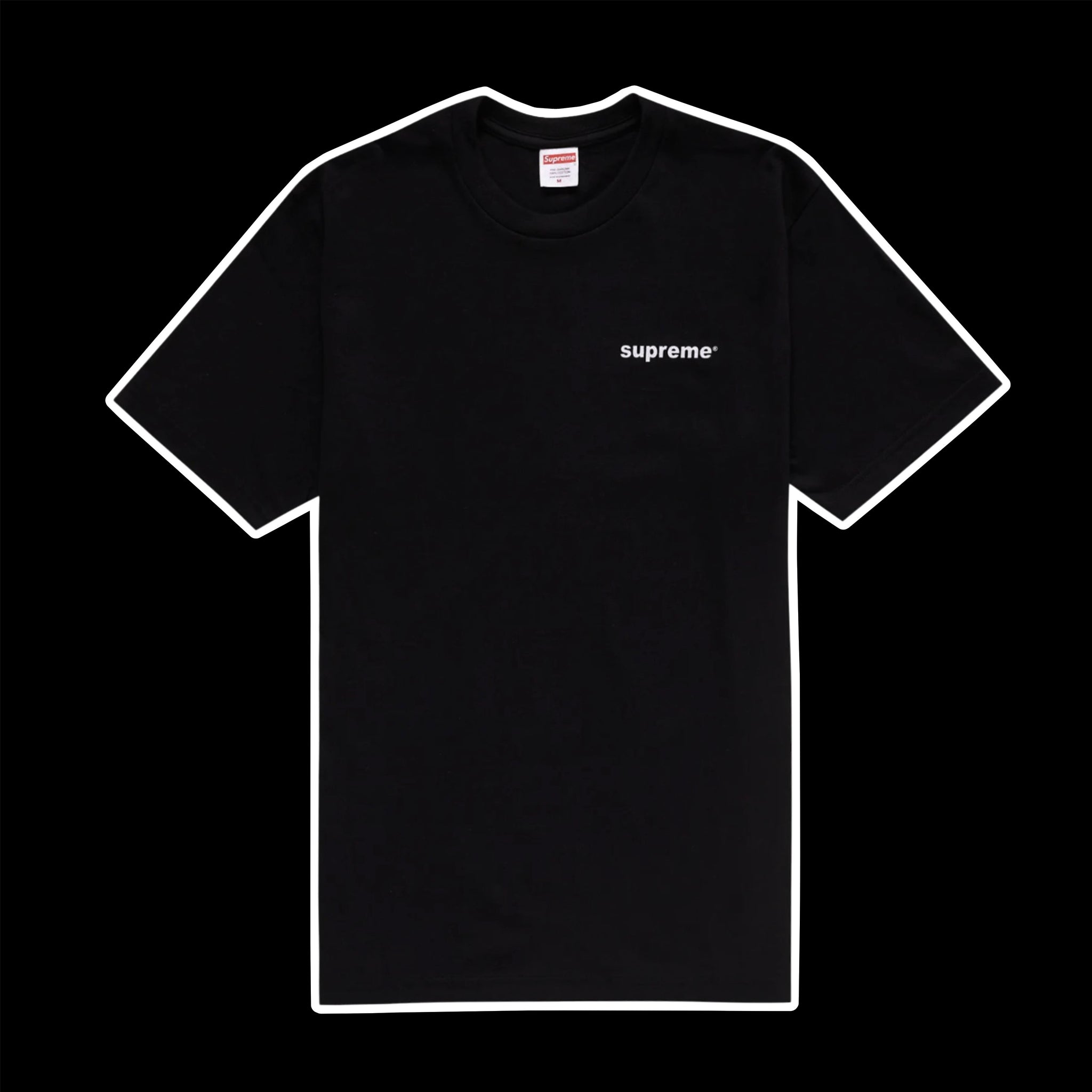 2024 supreme fuck money tee black – change clothes