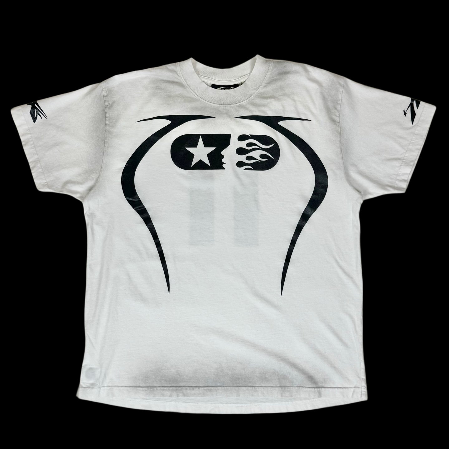 2024 hellstar warm up tee white