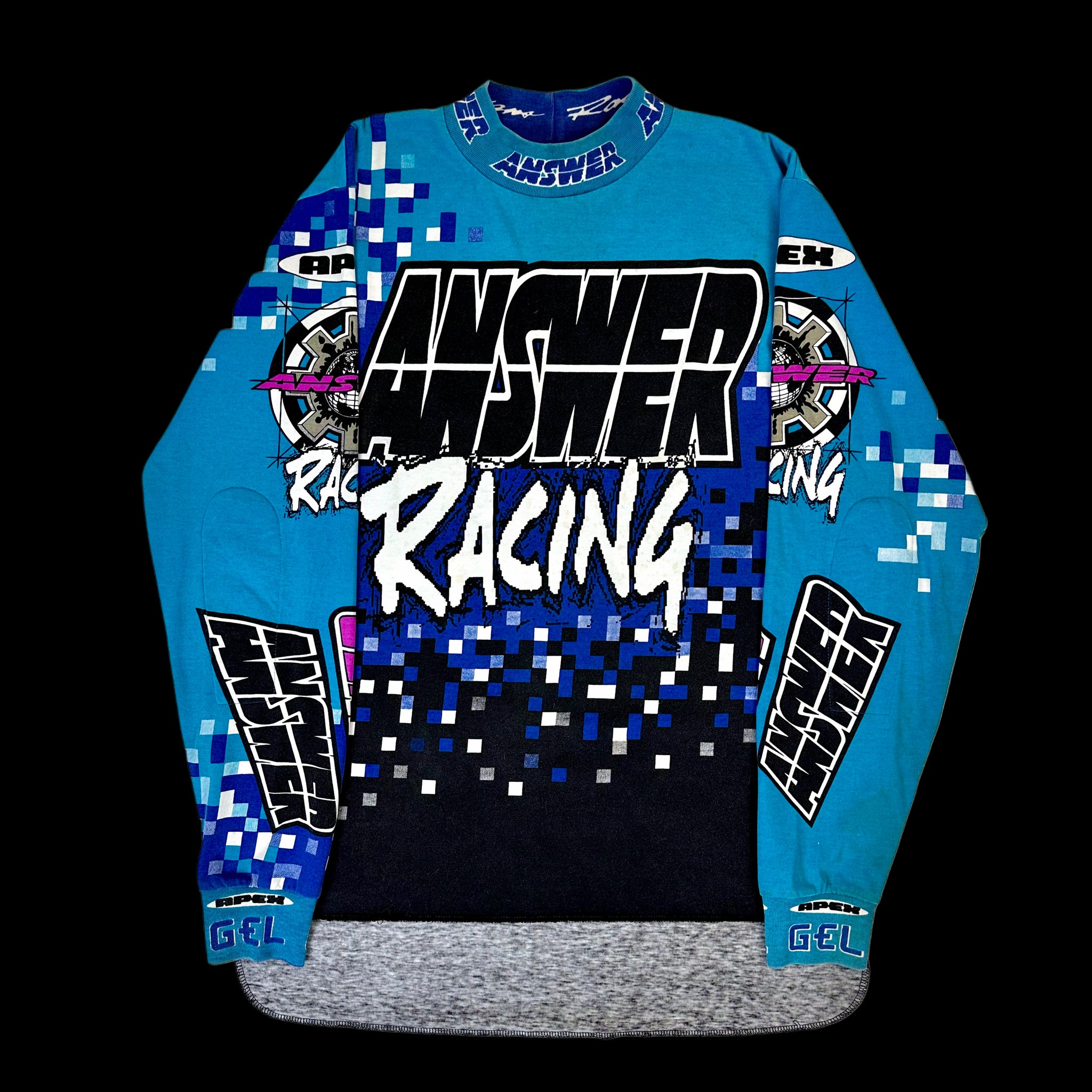 90s answer racing apex moto jersey – change clothes