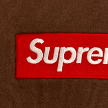 Load image into Gallery viewer, 2022 supreme box logo crewneck brown

