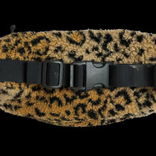 Load image into Gallery viewer, 2017 supreme leopard fleece waist bag
