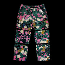 Load image into Gallery viewer, 2022 supreme // north face flowers trekking zip off pants
