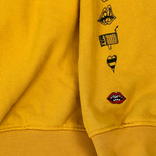 Load image into Gallery viewer, 2018 chrome hearts mattyboy call me sweatshirt mustard
