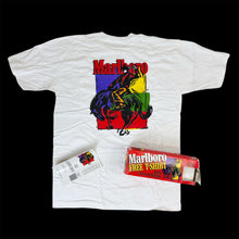 Load image into Gallery viewer, 90s marlboro horse &amp; rider drawing tee
