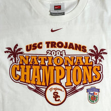 Load image into Gallery viewer, 2004 nike usc trojans champions tee
