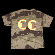 Load image into Gallery viewer, cc vintage chocolate chip camo tee
