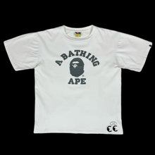 Load image into Gallery viewer, 2010s bape college logo tee
