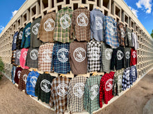 Load image into Gallery viewer, cc 1:1 vintage old town badge logo flannel
