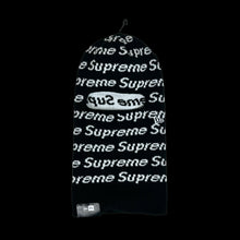 Load image into Gallery viewer, 2023 supreme new era repeat balaclava black
