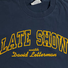 Load image into Gallery viewer, late 90s late show with david letterman tee

