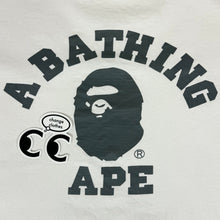 Load image into Gallery viewer, 2010s bape college logo tee
