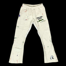 Load image into Gallery viewer, gallery dept painted flare sweatpants cream
