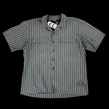Load image into Gallery viewer, 90s harley striped mechancis shirt
