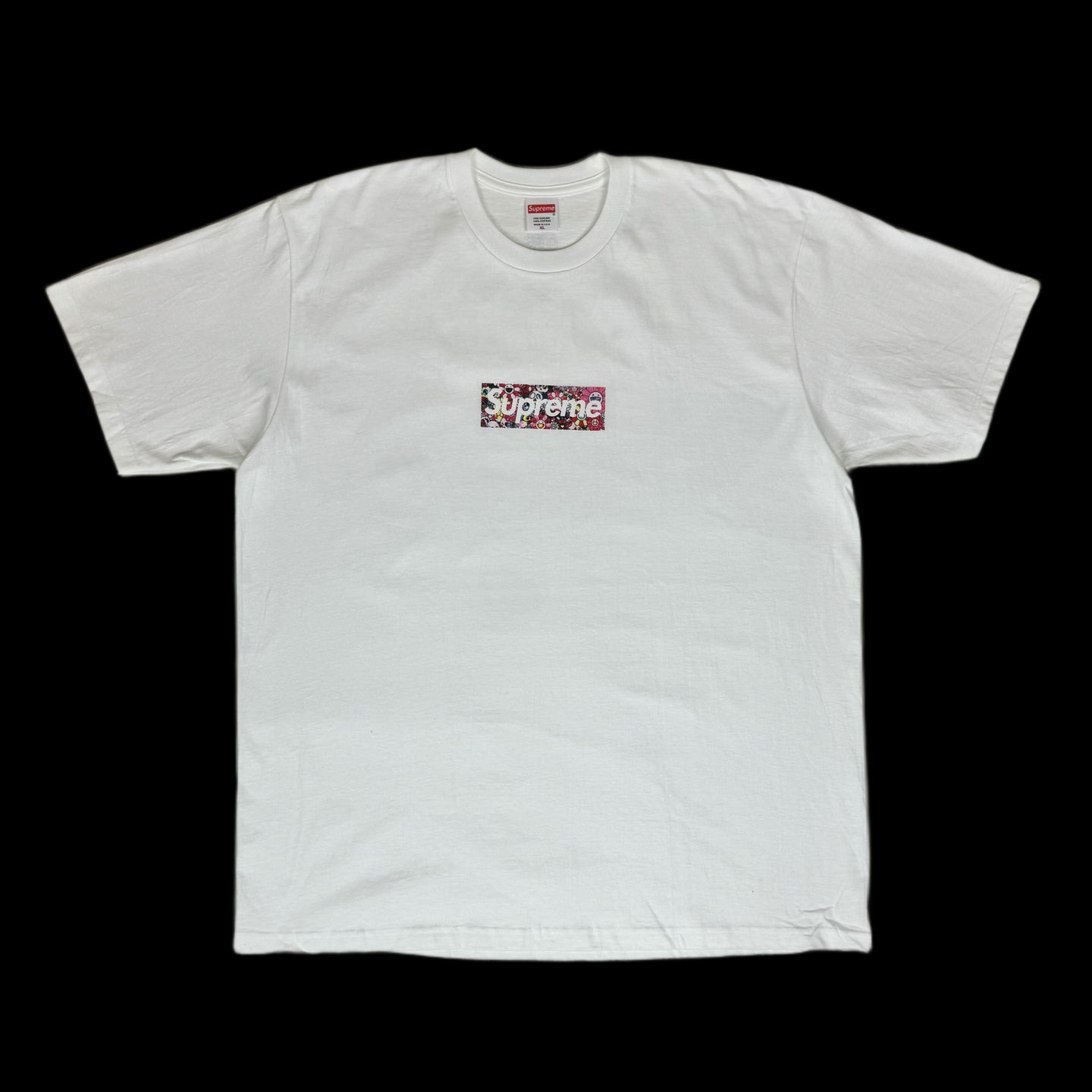 2020 supreme // murakami covid relief box logo tee