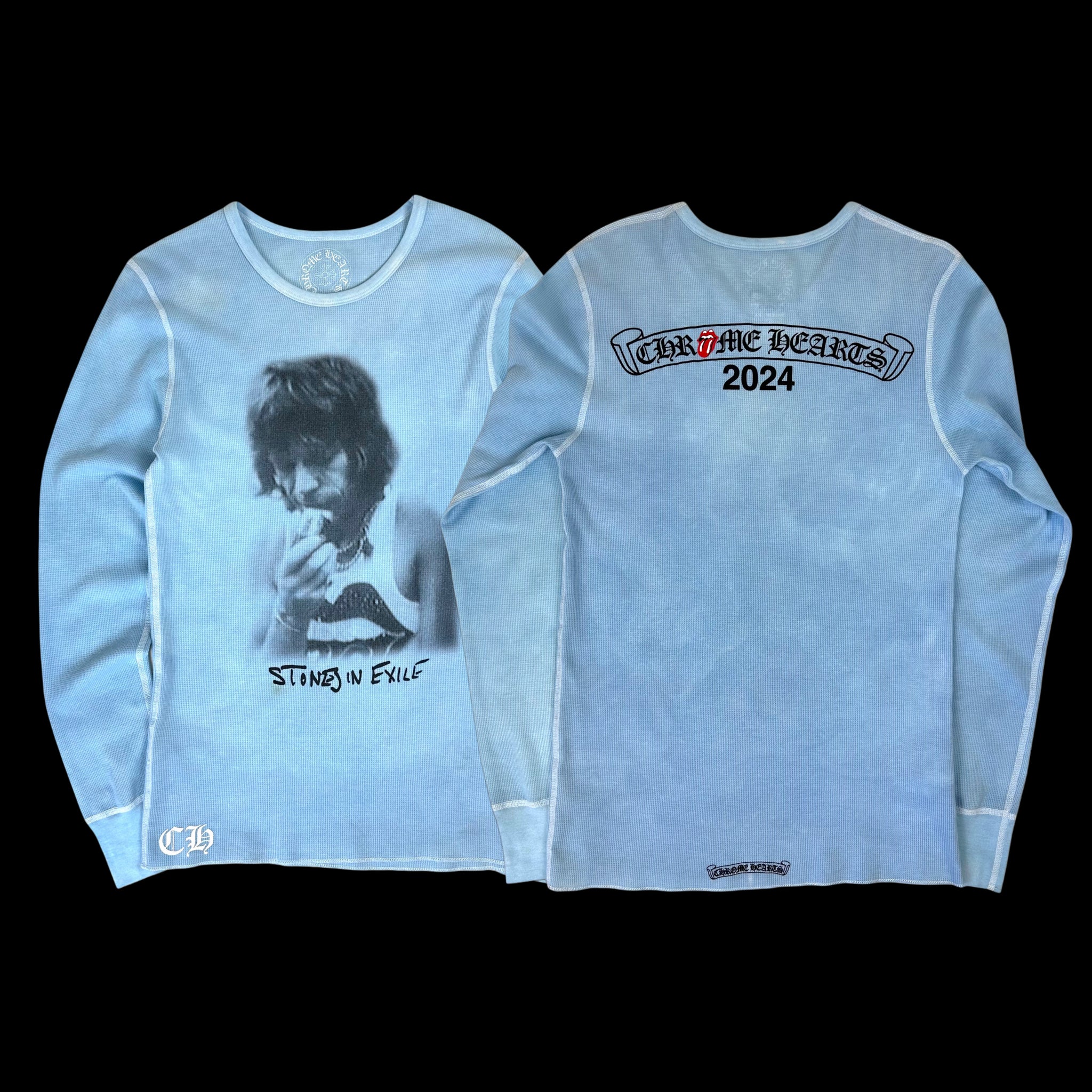 2024 chrome hearts rolling stones in exile thermal – change clothes