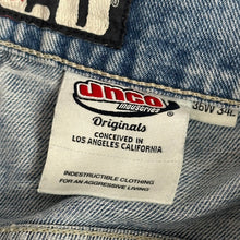 Load image into Gallery viewer, vintage jnco jeans light blue
