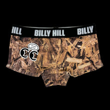 Load image into Gallery viewer, 2023 billy hill osb camo bra/boy short set
