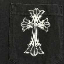 Load image into Gallery viewer, 2000s chrome hearts double cross red outline tee
