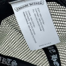 Load image into Gallery viewer, chrome hearts las vegas exclusive trucker hat black
