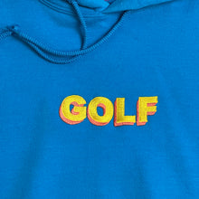 Load image into Gallery viewer, golf wang 3d embroidered logo hoodie cyan
