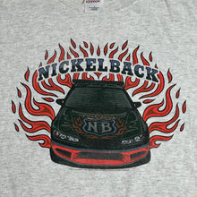 Load image into Gallery viewer, 2007 nickelback car flames tee
