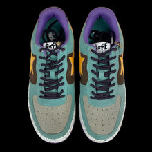 Load image into Gallery viewer, 2022 a bathing ape bapesta acg brown yellow teal
