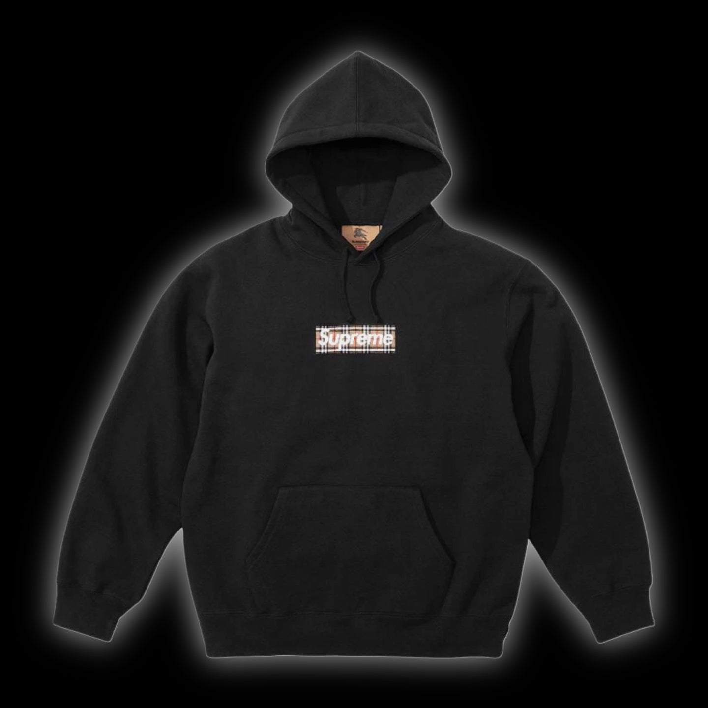 2022 supreme // burberry box logo hoodie