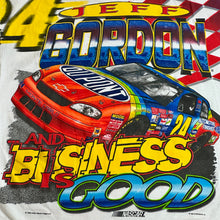 Load image into Gallery viewer, 1999 nascar jeff gordon business is good aop tee
